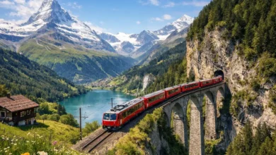10 Scenic Swiss Train Routes