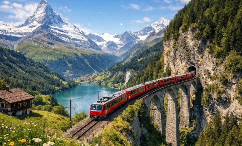 10 Scenic Swiss Train Routes