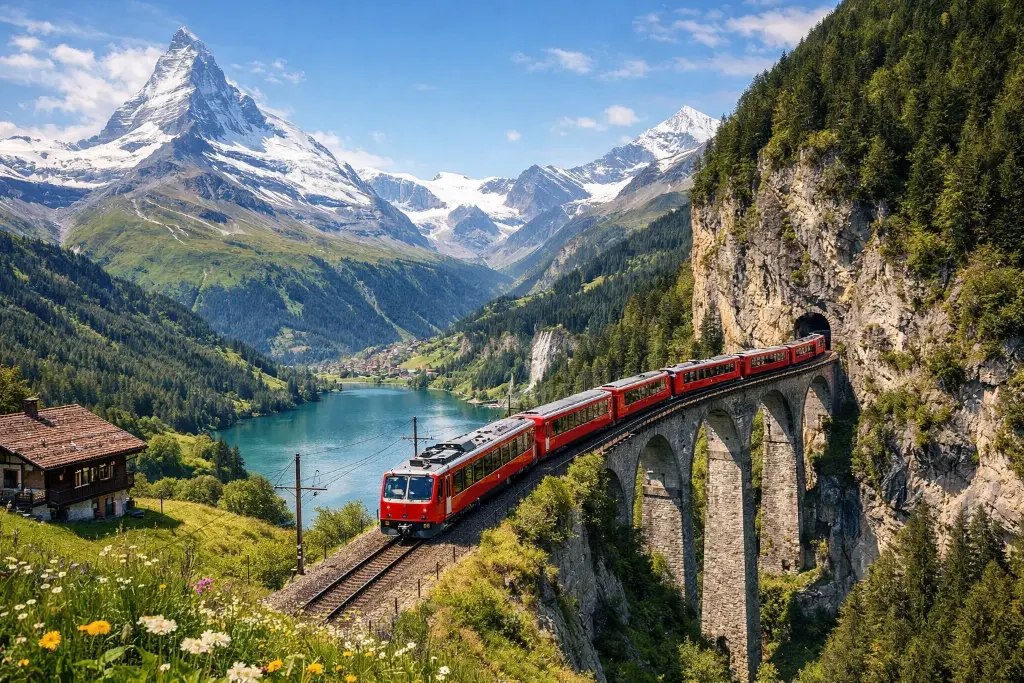 10 Scenic Swiss Train Routes