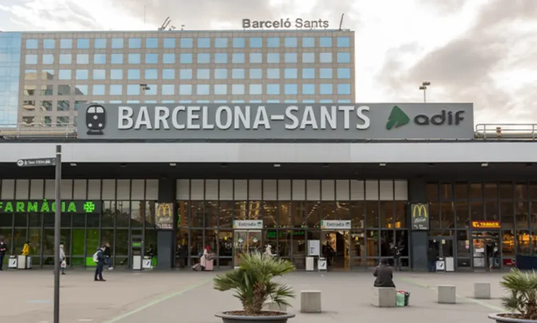 Barcelona Sants Train Station