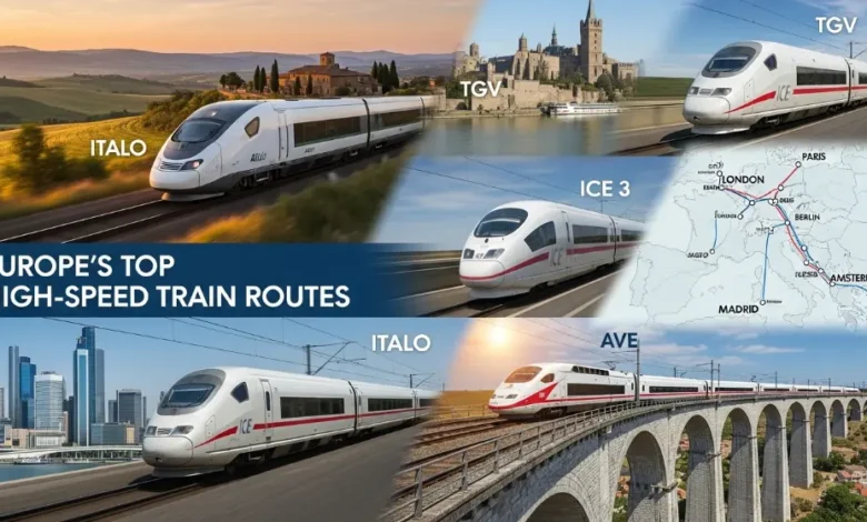 Best High-Speed Train Routes in Europe
