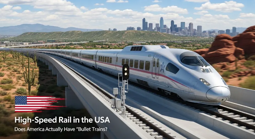 High-Speed Rail in the USA Does America Actually Have Bullet Trains