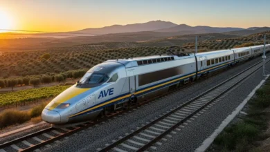 High-Speed Trains in Spain AVE
