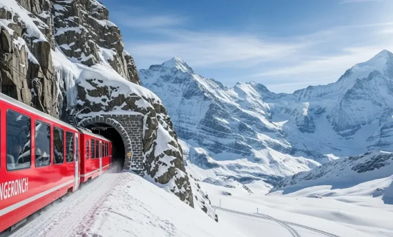 Jungfraujoch Railway Is the Top of Europe