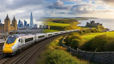 London to Edinburgh by Train