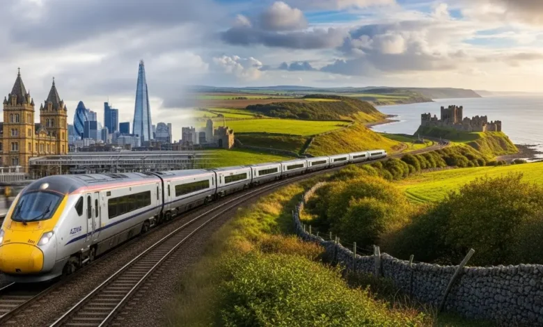 London to Edinburgh by Train