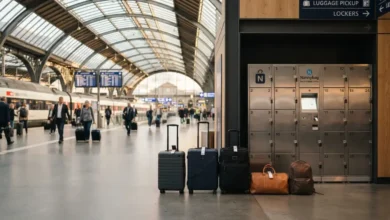 Luggage Storage at Major European Train Stations