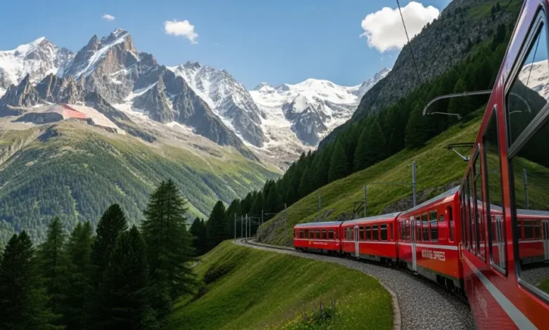 Mont Blanc Express The Train to Europe's Highest Peak
