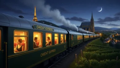 Paris to Vienna by Night Train