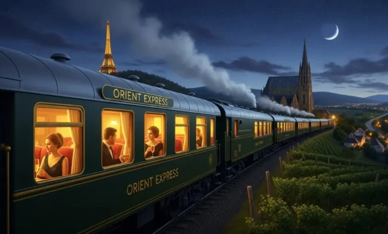 Paris to Vienna by Night Train