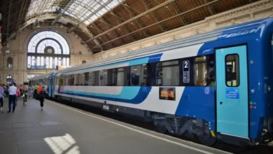 Prague-Budapest-Munich EuroNight Train