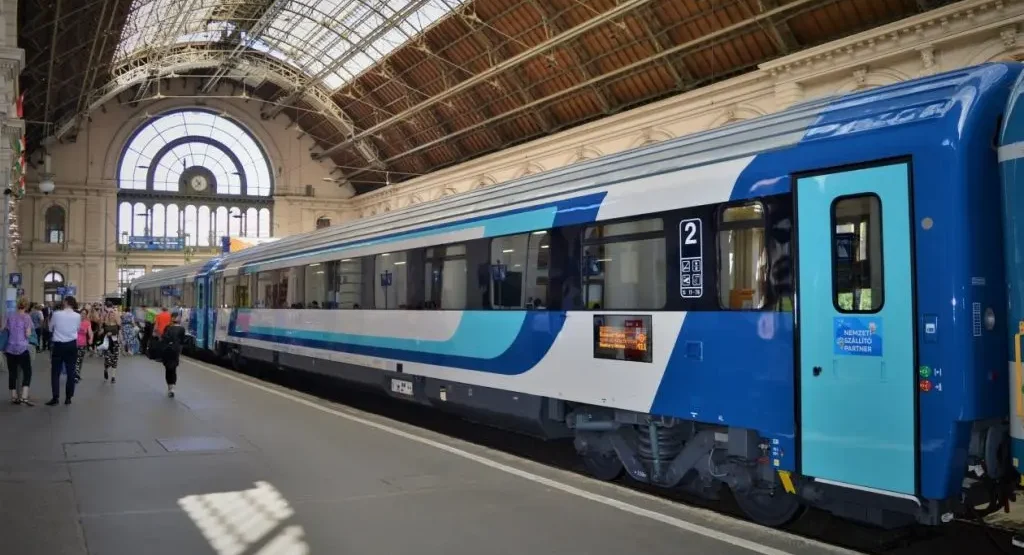 Prague-Budapest-Munich EuroNight Train