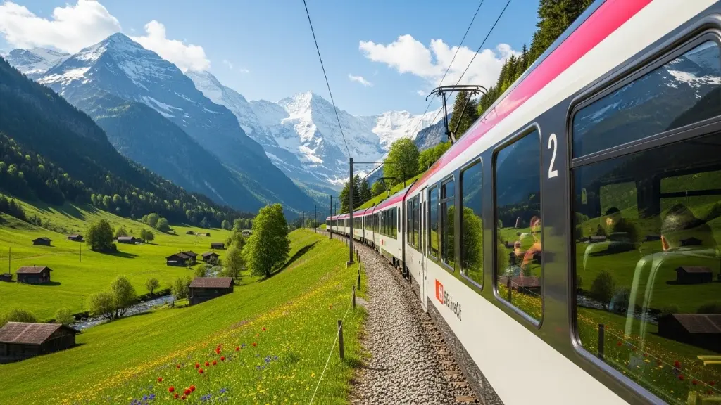 Rail Travel in Switzerland World-Famous Panoramic Trains Through the Alps