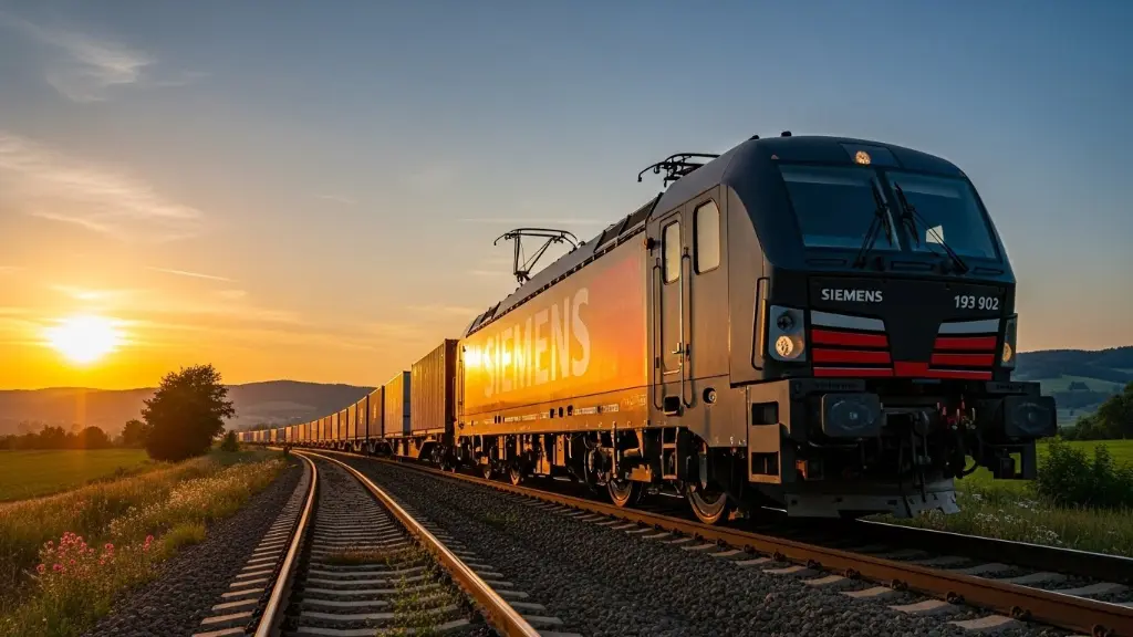 Siemens' Vectron locomotive