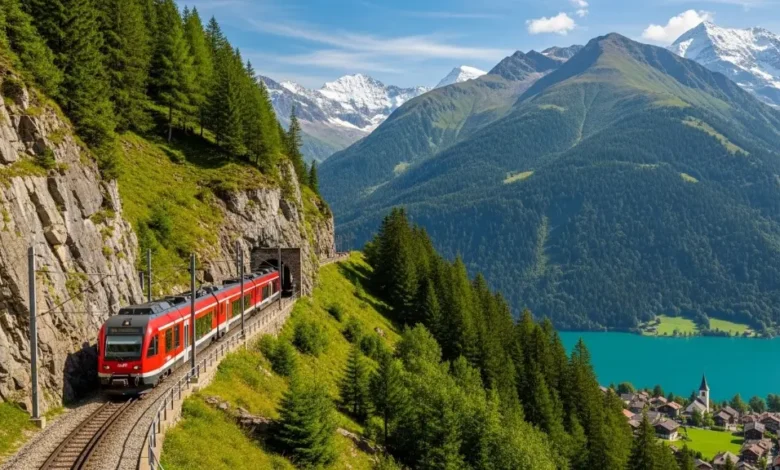 Swiss Rail Guide World-Famous Panoramic Trains Through the Alps