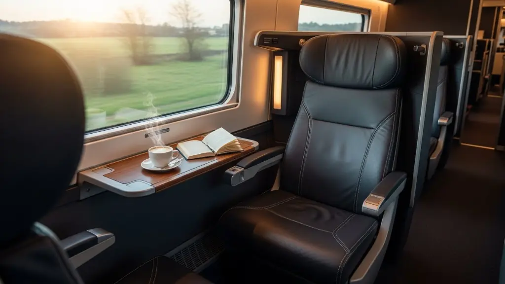 TGV 1nd Class Seat