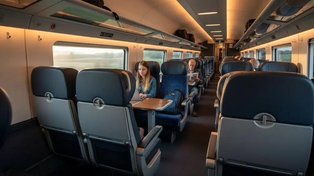 TGV 2nd Class Seat