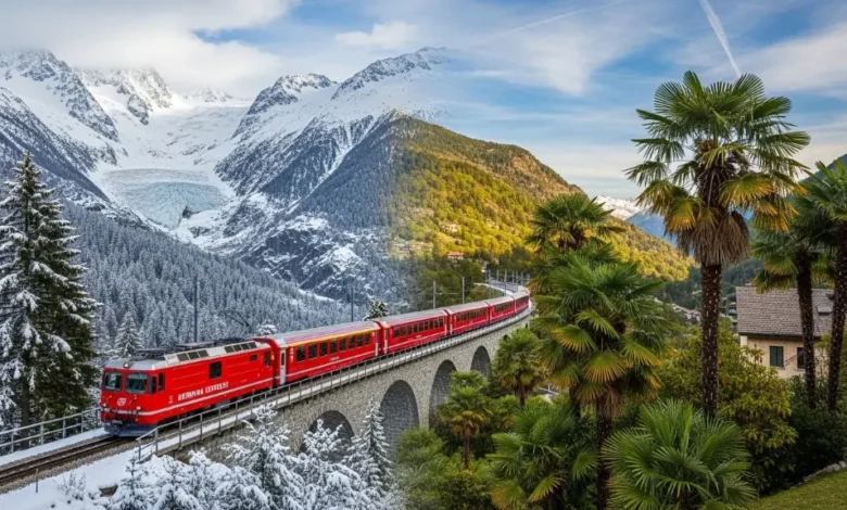 The Bernina Express Guide From Glaciers to Palm Trees