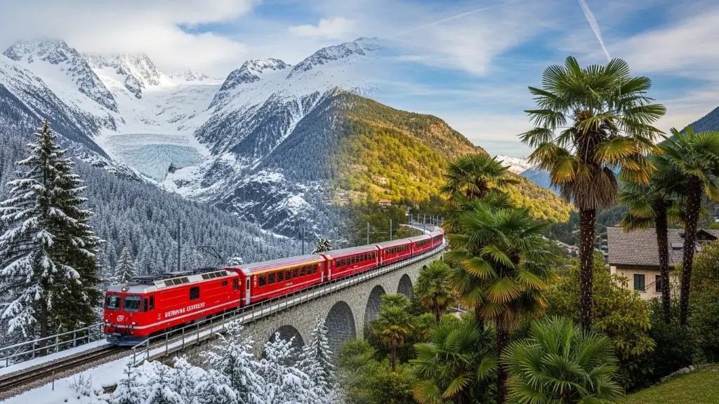 The Bernina Express Guide From Glaciers to Palm Trees