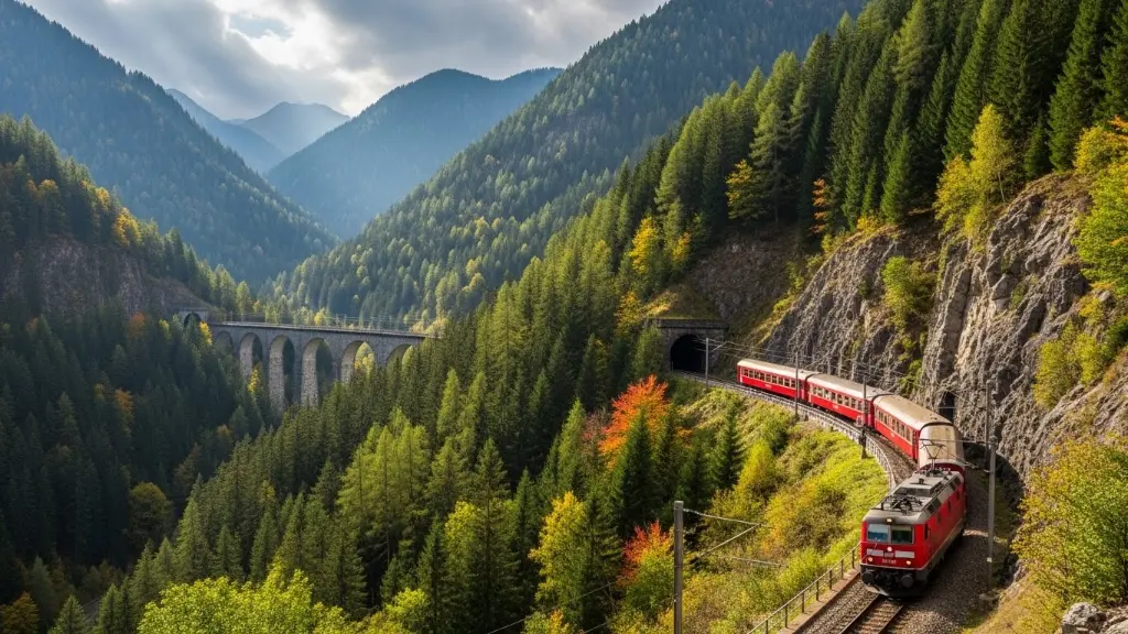 The viaducts of the Semmering Railway
