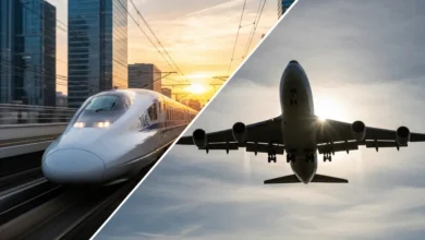 Train vs Plane Route-by-Route Travel Time Comparison in Europe