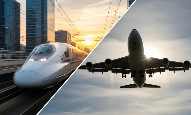 Train vs Plane Route-by-Route Travel Time Comparison in Europe