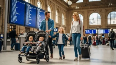 Traveling Europe by Train with Kids