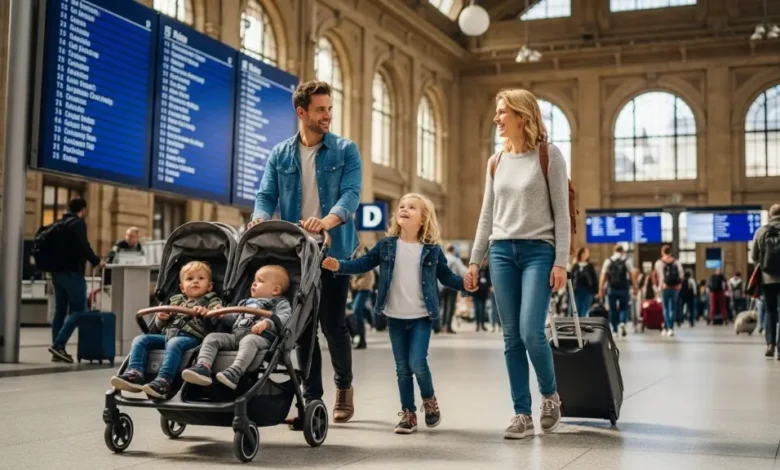 Traveling Europe by Train with Kids