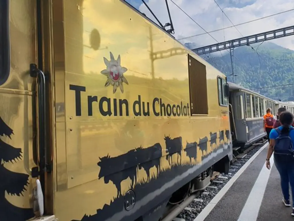 Vintage Chocolate Train